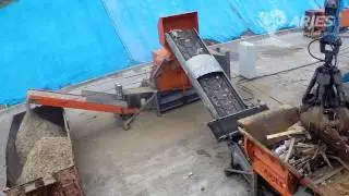 ARJES NZ 250 - Feinzerkleinerung Altholz