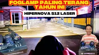REVIEW FOGLAMP BILED RGB HYPERNOVA S12 3 INCH PALING FENOMENAL TERLARIS 100 Watt SUPER TERANG !