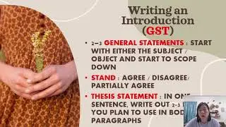 Essay Writing in MUET : An Overview