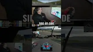 Battle With a Pro Esports Driver for P1 in IMSA #shorts