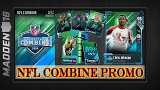 Madden 18 | NFL COMBINE PROMO OVERVIEW | Challenges & How To Get Free 96+ Overall Card |