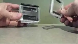 How To Remove GOPRO HERO 4 Back Door     Remove & Replace