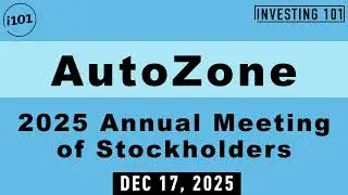 AutoZone 2025 Annual Meeting of Stockholders