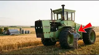 The Giant Steiger Was Tagged Scrap... Paid-off Old Iron Kept The Farm Debt-free