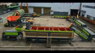 SUPER LARGE PRODUCTION ! Large scale plastic film cleaning and recycling line#machine