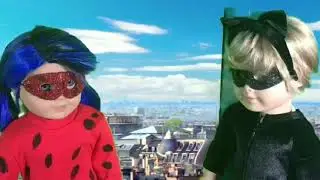 American Girl Doll Rap Battles- Ladybug vs Chat Noir from Miraculous Ladybug