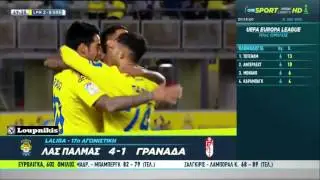 UD Las Palmas vs Granada CF 4-1 All Goals and Highlights {30/12/2015}
