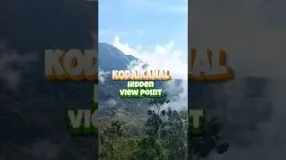 kodaikanal hidden view point😍⛰️ #kodaikanal #travel #hidden #hiddenviewpoint #travelblog #vlog