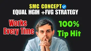 how to trade equal high || equal High + fvg || tp hit || mastering strategy