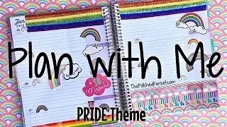Plan with Me | Recollections Horizontal Spread | PRIDE Theme