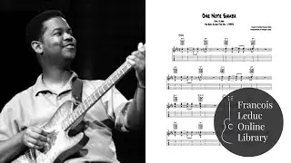 One Note Samba - Earl Klugh (Transcription)