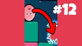 Нельзя прыгать, током дернет. Проведи круглого через лабиринт Игра головоломка Тhinkrolls 2