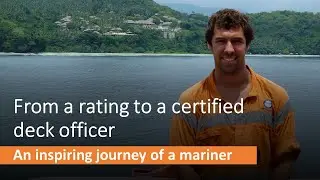 From an integrated rating to a deck officer - an inspiring journey of a mariner