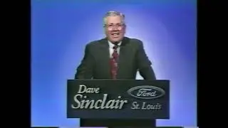 Dave Sinclair Ford St. Louis Lindbergh & Lemay Ferry 1993 TV Commercial Ford Escort LX Ford F-150