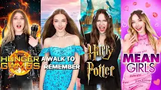 Przetrwanie 24H w filmie! Utknęliśmy w Igrzyskach Śmierci, Harrym Potterze i Wrednych Dziewczynach