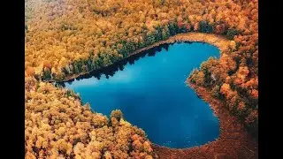 Heart Lake by bike - Brampton, Ontario, Canada - Mountain bike trail - HD