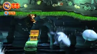 Donkey Kong Country Returns - Stage 2-7: Tidal Terror [HD]