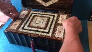 Victorian Anglo Indian Sewing Box, c.1870