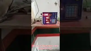 Auto Gas Filling Weight Scale #weighingscale #care_international_scale #gas filling machine