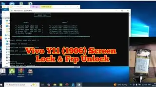 Vivo Y11 (1906) Screen Lock & Frp Unlock With Qualcomm Tool Free @ShivMobileTeam 