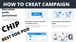 How to create Homepage and campaign on chipchip (teechip) II ChipChip tutorial I Best pod platform