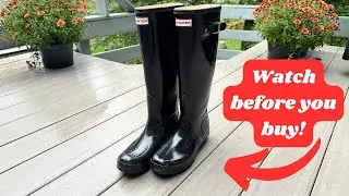 Review: Hunter Tall Rain Boots