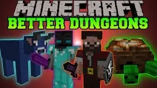 Minecraft: ЛУЧШИЕ ПОДЗЕМЕЛЬЯ (БОССЫ, МОБЫ, ОГРОМНЫЕ ПОДЗЕМЕЛЬЯ) Витрина модов Chocolate Quest