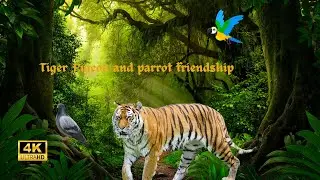 shair,toty aur kabutr ke kahani angraizi zuban mai | Story of a tiger,pigeon and parrot in english