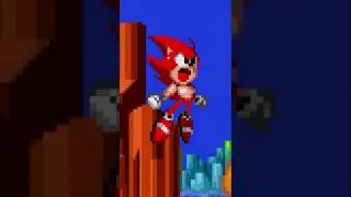 Red Super Sonic in Sonic 2 ~ Sonic hacks ~ Sonic Shorts