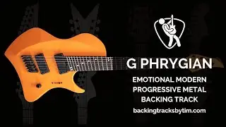 Emotional Modern Progressive Metal Backing Track in G Phrygian | 92 BPM