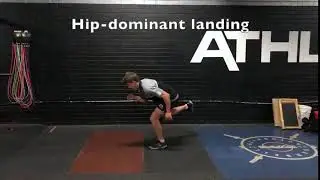 Hop landing strategies - hip vs knee dominant