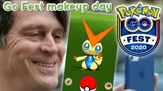 GO Fest Makeup Day in Pokemon GO |  NO Pokestops or Gyms