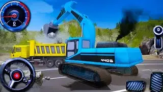 Real City Construction Simulator 3D - City Road Builder Excavator Trucks - Android Gameplay