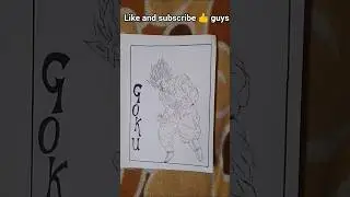 Goku ❤️ #shots #trending #drawing #@art_984
