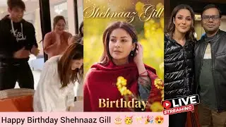 [27 JAN] Happy Birthday Shehnaaz Gill 🥂🥳🎂😍 Being Aman SidNaaz Fans Live❤️