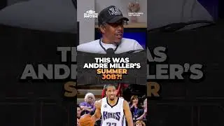 Andre Miller Did WHAT For A Summer Job?! 🤣 #shorts