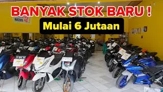 USED ​​MOTORCYCLE STOCK UPDATE! STARTING FROM 6 MILLION