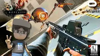 MORE BONEWORKS - Bashing Bonemen with BRICKS! // Oculus Rift S // GTX 1060 (6GB)