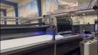 Awellcure UV LED Curing System installed on Teckwin printers