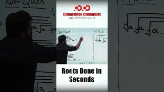 #Maths Roots Done In Second | David Sir | COCO SSC