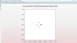 Correcting Serial Correlation and Ensuring Stability in a VAR Model (AR Roots Test)