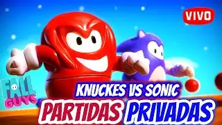 🔴Fall Guys en vivo: Partidas Privadas/Customlobbies En Directo Ma&ntilde;ana Temporada 6