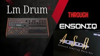 Behringer LM Drum Processed by Ensoniq ASR-10 is 80s Magic!