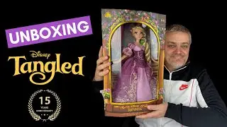 Unboxing Rapunzel Disney Store 17&rdquo; | Bambola 15&deg; Anniversario ✨ Tangled Collector Doll