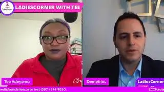 Minister Demetrios Nicolaides in conversation with Tee