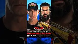 TLC 2025 - Dream Match Card [v2] #TLC #Bevelock #WWE #Shorts