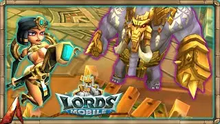Best Heroes to Hunt New Monster Tusker! Lords Mobile