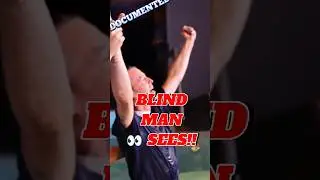 😱 BLIND MAN HEALED at his Baptism!!! (proof!) 🔥👍 #miracle #baptism #healing