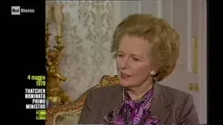 &sect;.3/** 1987 intervista a Margaret Thatcher, di Sandro Paternostro // TATCHER DAY rai storia accadde