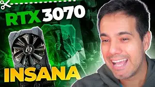 A INSANA RTX 3070 de R$1845 - TODOS os TESTE feitos em Live